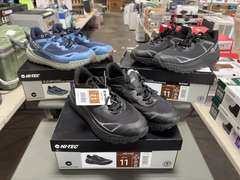 (3) Pairs Hi-Tech Trail Shoes -Men’s Black & Blue (2) Size 11 and (1) Size 10 -