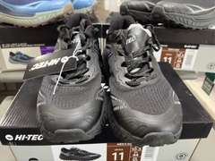(3) Pairs Hi-Tech Trail Shoes -Men’s Black & Blue (2) Size 11 and (1) Size 10 -