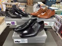 (3) Pairs Perry Ellis Leather Dress Shoes -Men’s Brown Size 11.5 & (2) Black Size 11.5/ 10- *NIB