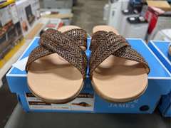 (3) Pairs Draper James Alex Sandals & (1) Pair Emily Wedge Shoes -SEE DESCRIPTION-