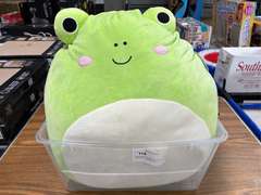 Squishmallow “Wendy the Frog” & 66” Sea Turtle Supersized Nylon Kite