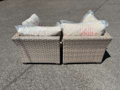 TK CLASSICS 2-Piece Sectional Patio Sofa *NIB