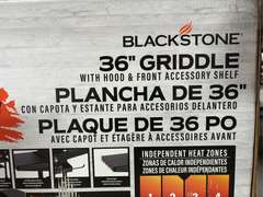 Blackstone 36” Griddle with Hood and Accessory Shelf