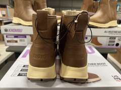(3) Pairs Khombu Dusk All Weather Ankle Boots -Women’s Brown Size 8-