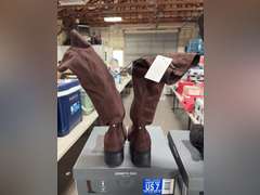 (2) Kenneth Cole Stanford Knee High Boots - Women’s Black & Brown Size 7 -