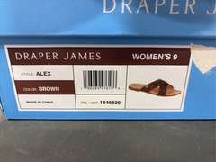 (3) Pairs Draper James Alex Sandals & (1) Pair Emily Wedge Shoes -SEE DESCRIPTION-