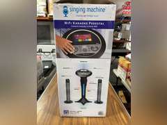 Singing Machine WiFi Karaoke Pedestal w/ (2) Speakers *NIB
