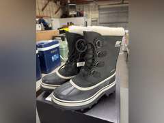 Sorel Caribou Waterproof Boots -Black Stone Women’s Size 9- *NIB