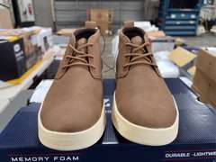 (4) Pairs IZOD Palmer Lace Up Chukka Boots -Men’s Brown Size 8-