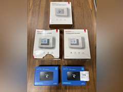 (5) Sensi & Honeywell Home Programmable Thermostats
