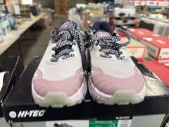 (3) Pairs Hi Tec Trail Shoes -Women’s Pink (1) Size 6 & (2) Size 7.5 -