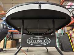 Barrington 10-player Poker Table w/ LED Lights & Cover *NIB/Open Box