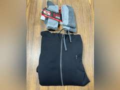 Assorted Home Goods- Stanley Water Bottle/ Gardening Gloves/ Free Country Zip Up
