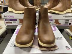 (3) Pairs Khombu Dusk All Weather Ankle Boots -Women’s Brown Size 8-
