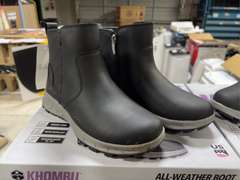 (4) Pairs Khombu Dusk All Weather Ankle Boots -Women’s Black Size 6-