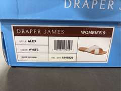(3) Pairs Draper James Alex Sandals & (1) Pair Emily Wedge Shoes -SEE DESCRIPTION-