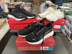 (3) Pairs Puma Sophia Evo Focus Lite Sneakers -Women’s Black & White Size 10- *NIB