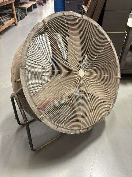 Dayton Wheeled Large Air Circulator 36" Direct Drive - 3C674F *Tested/Works