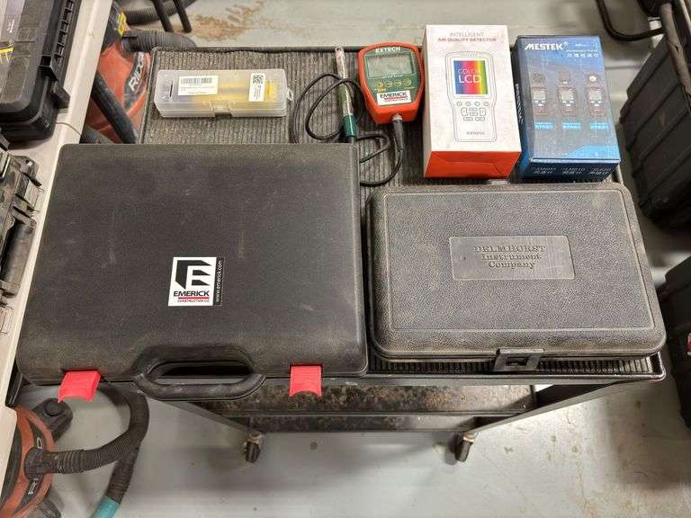 DelmHorst Moisture Tester, Sper Scientific Trubidity Meter, Mestek Environment Tester & Air Quality Sensor
