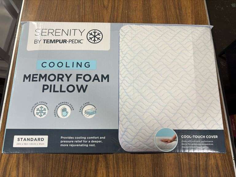 Tempur-Pedic Serenity Cooling Memory Foam Pillow