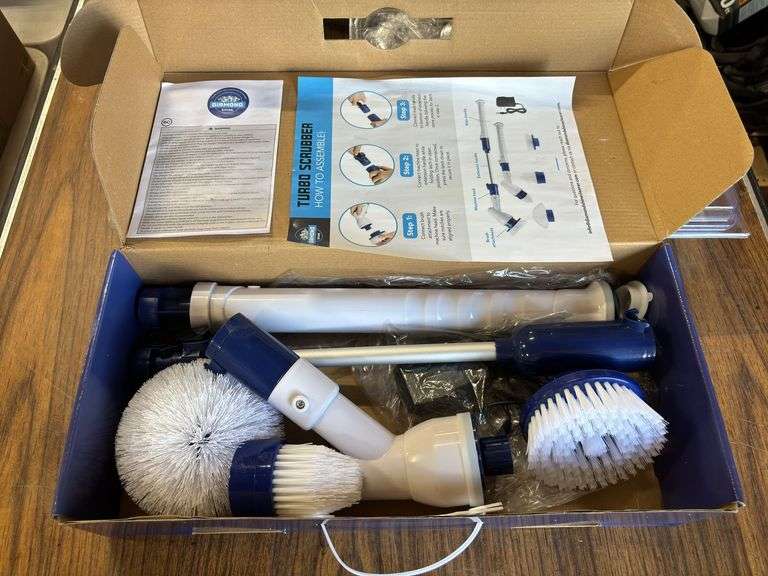 (3) Tub & Shower Remodeling Kits, Handheld Turbo Scrubber Kit, Tub Spout & Toilet Flapper
