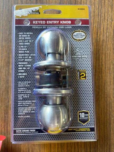 Kwikset Smart Code 260 Electronic Door Lock & (4) Assorted Door Lock Kits