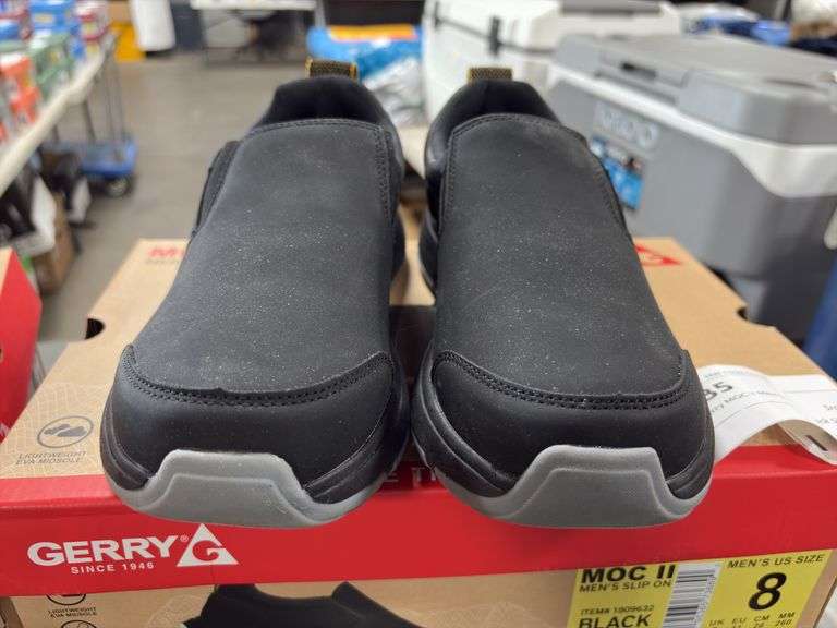 (2) Gerry MOC II Men’s Slip On (Black Size 8/ 11)
