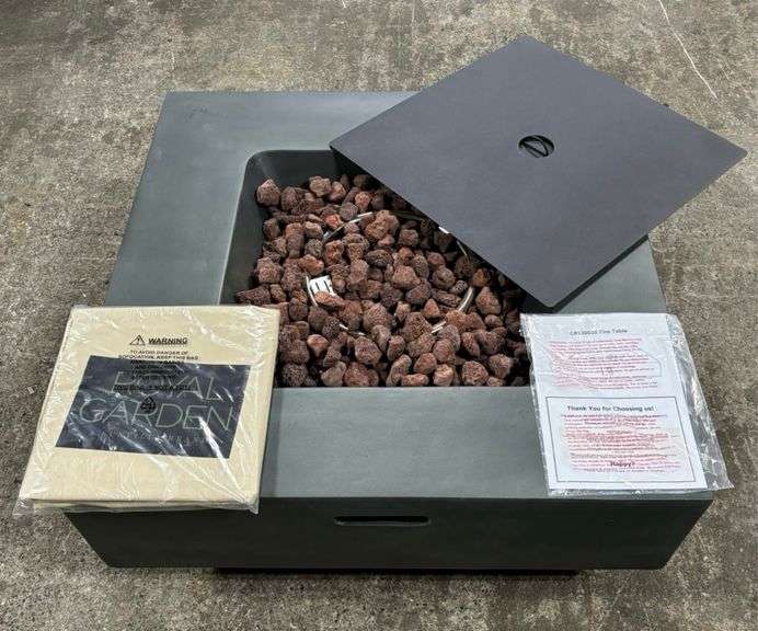 Royal Gardens 35” x 35” Patio Fire Pit *NIB