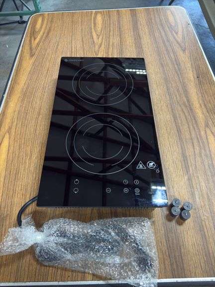 AMZCHEF Electric Countertop Dual Induction Burner