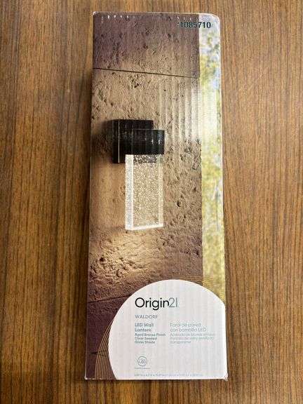 Quoizel Kessel 1-Light Wall Lantern & Origin 21 Waldorf LED Wall Lantern