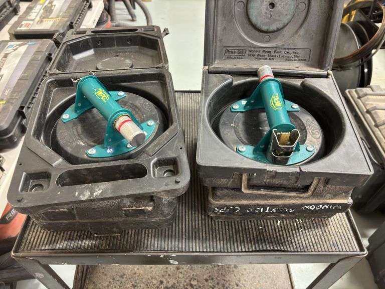 (4) CRL Wood Powr-Grip Vacuum Lifters