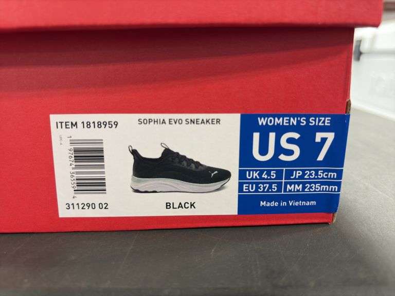 (3) Puma Women’s Lite Size 7 Sneakers  - SEE DESCRIPTION -