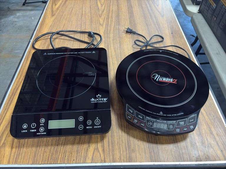NuWave 2 Precision Induction Cooktop & Duxtop Induction Cooktop