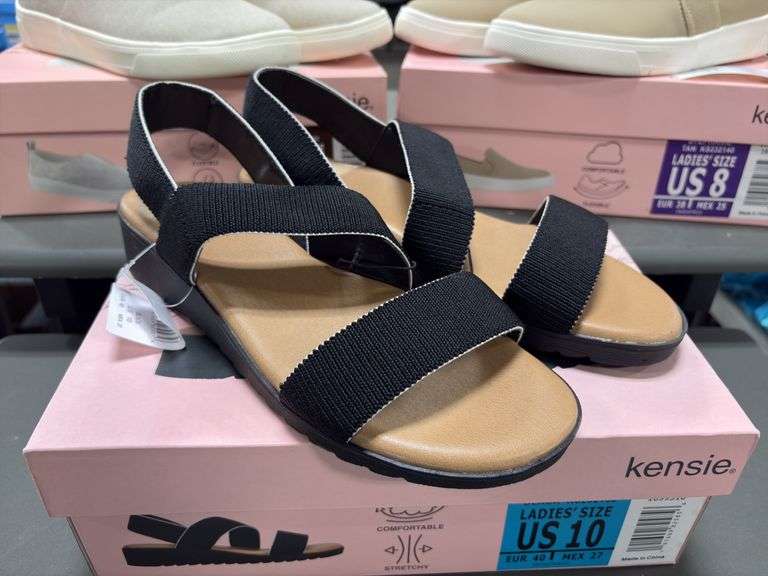 (3) Kensie Womens Slip Ons / Sandals - SEE DESCRIPTION -