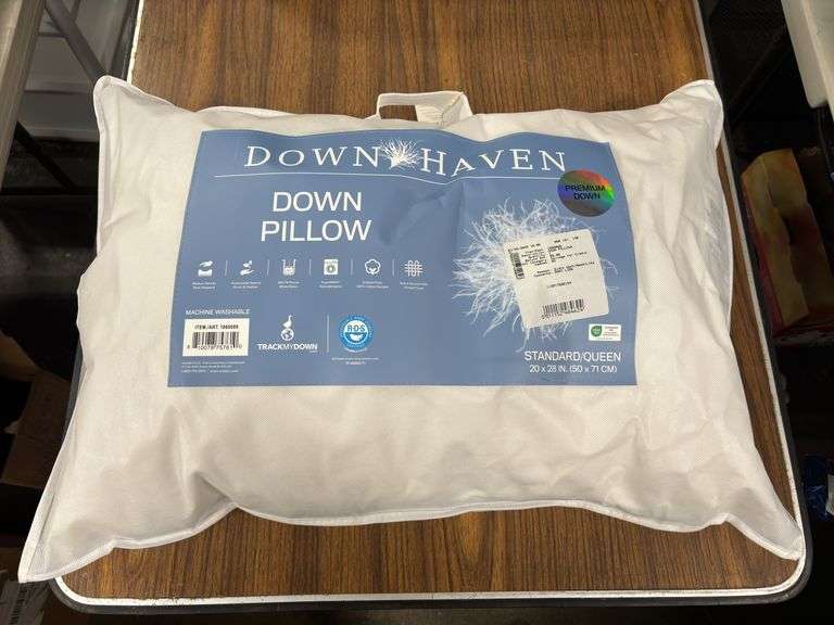 (3) Assorted Pillows - Sealy, PureLux, Down Haven