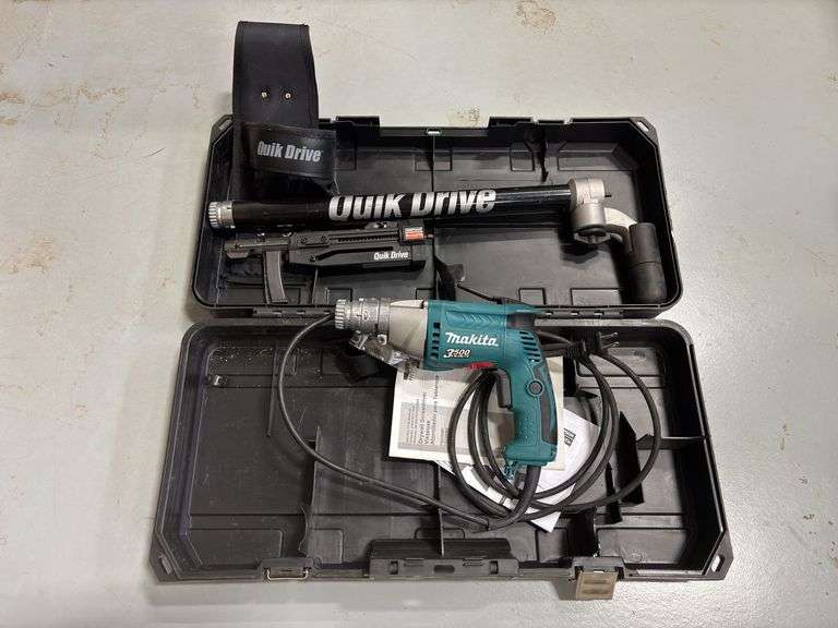 Makita Quik Drive Pro250 Auto-Feed Screw Driving System - 1-1/2" - 2-1/2" *Tested/Works