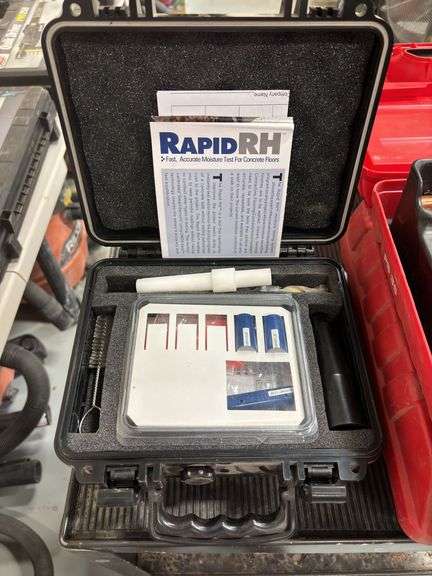 Rapid RH Concrete Moisture Tester & (2) Hilti PS 35 Ferrodetectors