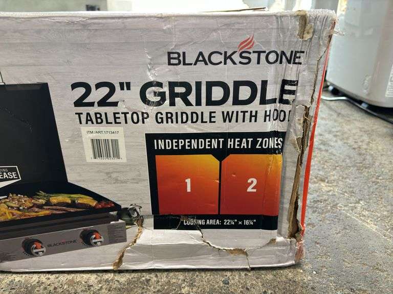 Blackstone 22” Tabletop Griddle with Hood