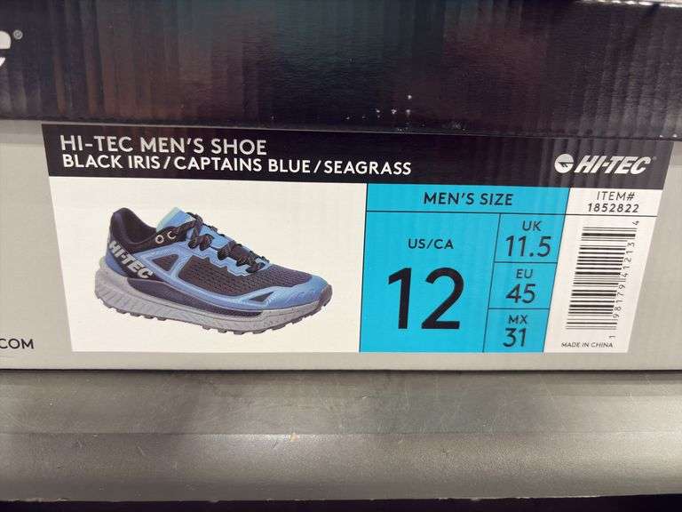 (4) HI-TEC Men’s Trail Shoes - SEE DESCRIPTION -
