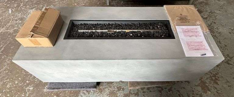 Green Patio 60” x 24” Fire Pit