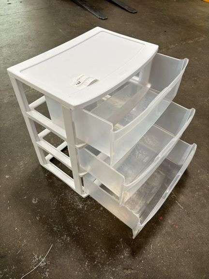 Sterilite 3-Drawer Plastic Organizer