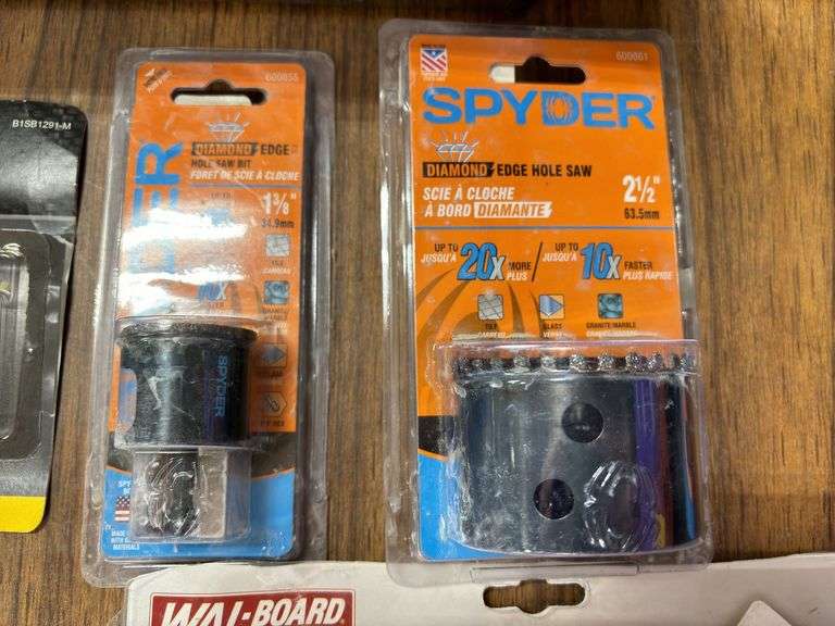 Box of Assorted Tools & Tool Accessories