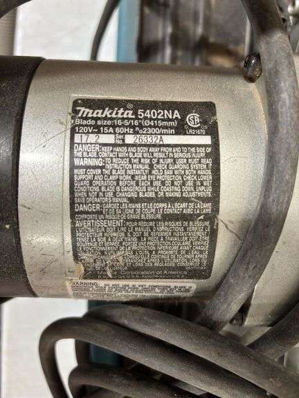 Makita 16-5/16" Circular Beam Sam - Corded *Tested/Works