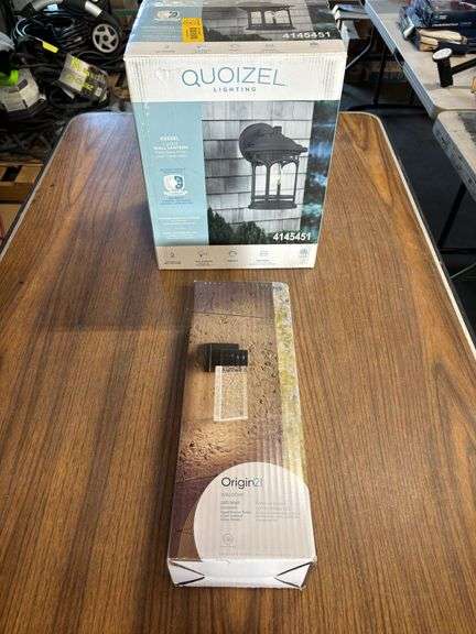 Quoizel Kessel 1-Light Wall Lantern & Origin 21 Waldorf LED Wall Lantern