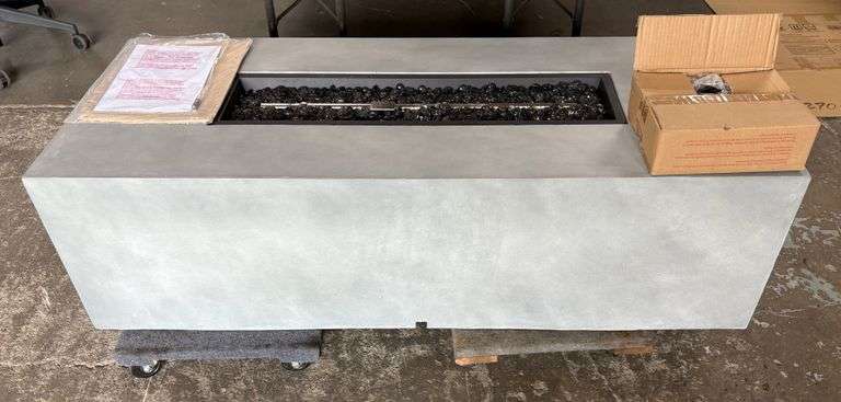 Grand Patio 60” x 24” Rectangular Patio Gas Fire Pit *NIB