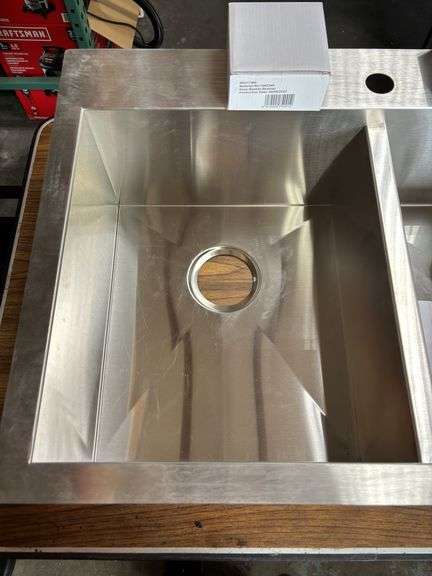 Kohler Decree Fab Stainless Steel Dual-Bin Sink