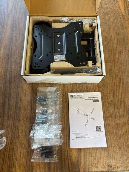 Utilitech Indoor Full-Motion TV Mount & Wireless Doorbell Kit w/ Sensor