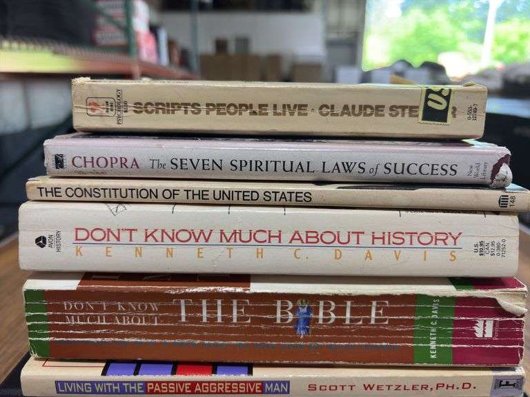 (10) Assorted Books
