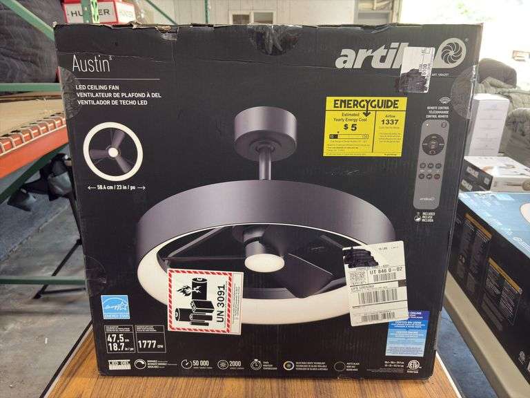 Artika Austin LED Ceiling Fan *Like New