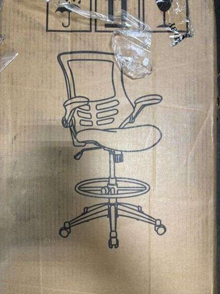 Flash Furniture Kelista Mesh Mid-Back Swivel Office Chair w/ Armrests